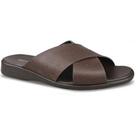 Resim Ceyo Renon-7 Erkek Terlik Kahverengi 