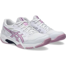 Resim Asics GEL-ROCKET 11 Kadın White/Guava Voleybol Ayakkabısı 1072A093-105 