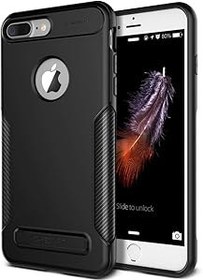 Resim VRS Design iPhone 7 Plus New Carbon Fit Kılıf Black 