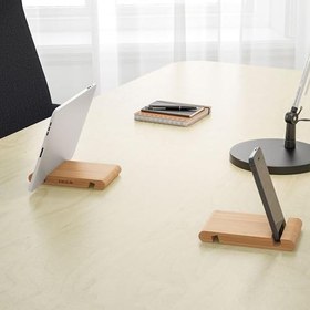 Resim IKEA Telefon/Tablet Standı, Bambu Pratik Kullanım Özelliği 13 * 8Cm 
