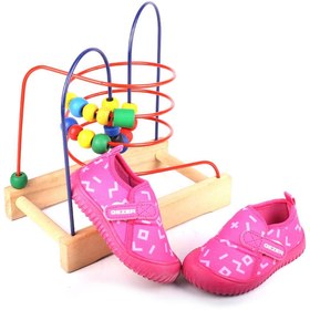 Resim Gezer 02733 Kız Bebek Kışlık Cırtlı Günlük Okul Kreş Panduf Ayakkabı 