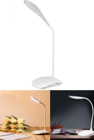 Resim Raicon 3 Kademeli Led Dokunmatik Işık Kitap Okuma Ders Çalışma Masa Pc Işığı 