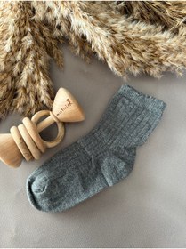 Resim Mintirik Fitilli Bebek Çorabı 
