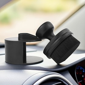 Resim 1 adet Lastik Parlatıcı Uygulama Fırçası Tutucu ile - Dayanıklı Naylon Kıllar, Araba Detaylandırma ve Temizleme için Ergonomik Sap, Otomotiv İç Aksesuarları, Araç Bakım Gereksinimleri, Oto Temizlik Gereksinimleri | Ergonomik Kavrama | Kaliteli Uygulama Fırçası 
