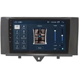 Resim MYWAYY Smart Fortwo Android Carplay Navigasyon Multimedya Ekran Teyp 2gb Ram + 16gb Hdd 