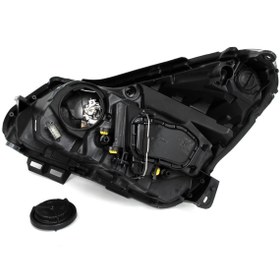 Resim Opel Corsa D Makyajlı Ön Sol Far Füme Renkli Valeo 