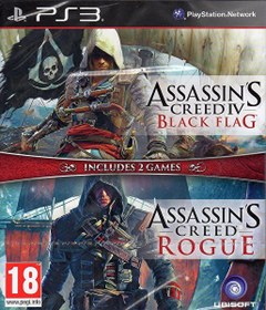 Resim 2.El Ps3 Assassins Creed 4 Black Flag And Rouge %100 Orjinal Oyun 