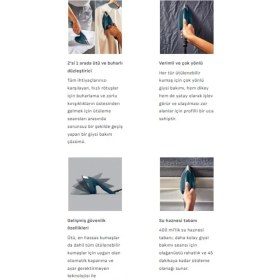 Resim Düal Buharlı Ütü ve Düzleştirici, Dikey ve Yatay Kullanım, Güçlü ve Kullanışlı 