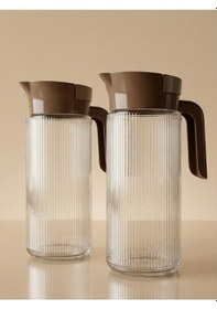 Resim Leelahome 2'li Set Cam Sürahi 1500 Ml 