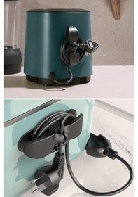 Resim 2 Adet Airfryer Hava Fritözü Aksesuarı Kablo Düzenleyici Airfryer 