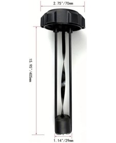 Resim Hightower Dizel Yakıt Göstergesi 405mm Tank Seviye Göstergesi Polaris Atp 330 Atv Uyumlu 