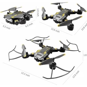 Resim FaroxTech S6 Kumandalı, Katlanabilir, Profesyonel Hd Kamera, Wifi, Fpv Fotoğraf Quadcopter Selfie Drone 