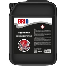 Resim Brio Araç Şampuanı Cilalı Plus 25Kg-Max 1/90 