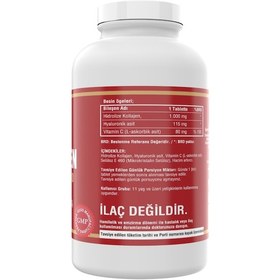 Resim Ncs Collagen Hyaluronic Acid 300 Tablet Kolajen Tip 1-2-3 