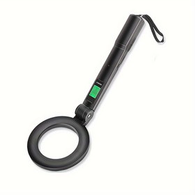 Resim LCD Ekranlı Yüksek Hassasiyetli Taşınabilir Metal Dedektör - Altın Madenciliği ve Dış Mekan Güvenliği için Katlanabilir Güvenlik Tarama Cihazı 