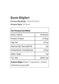 Resim Torq Nutrition Pea Protein 100 Bezelye Proteini 500 Gr (509005695) 
