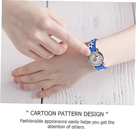 Resim PartyKindom Çocuklar Hediyeler Çocuk Saati Çocuklar Saatler Futbol Izle Kol Saati 3d Çocuk Izle Öğrenciler Jöle Çocuklar Sunar 