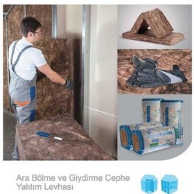 Resim Knauf Mineral Plus lpb037 039 5 CM Ara Bölme Yalıtım Levhası Taşyünü 