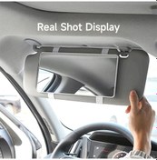 Resim Sunshine022 Portable Araç Aynası Makyaj Aynası - Beyaz Esnek Bantlı Kadınlar İçin 