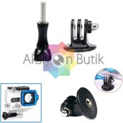 Resim Sjcam Sj4000 Sj5000 M10 M20 - Vida Ve Monopod Bağlantı Adaptörü 