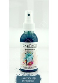 Resim Cadence Your Fashion Sprey Kumaş Boyası - 1114 Petrol 