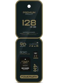 Resim Powerway Premium 128 Gb 90mb/s Ultra Hızlı 4k Destekli Sdxc Hafıza Kartı 
