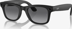 Resim Meta Wayfarer Frame-Black/Lenses-Grey Polarized/ S-53 Akıllı Gözlük 