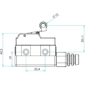 Resim Emas MN3MIM1 ,makara KOL-25MM KONTAK-1A1K Mini Sivic 