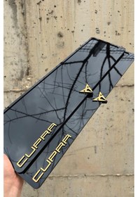 Resim Cupra Özel Plakalık Pleksi 