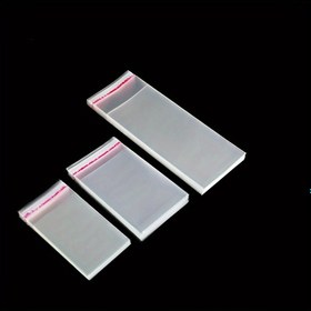 Resim Takı, Boncuk & Saç Tokaları için 100'lü Paket Kendinden Yapışkanlı Şeffaf Plastik Torbalar - Hediyeler, Partiler, Sergi & Ambalaj için Mükemmel 