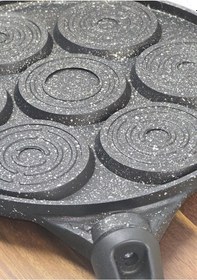 Resim Waffle Tavası - Döküm Pankek Tavası - 27 Cm 