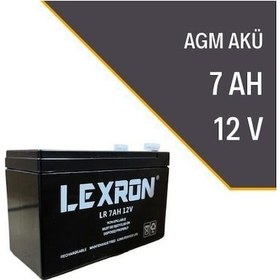 Resim 7ah-12v Agm Akü 