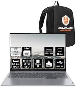 Resim LENOVO ThinkBook 16 G6 i5 13420H 64GB 2TB SSD 16" WUXGA W11P Dizüstü Bilgisayar & PER4 ÇANTA 