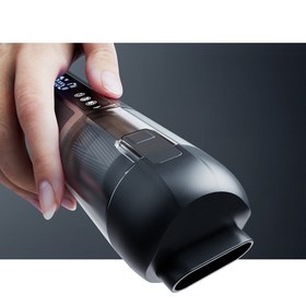 Resim Lenyes LCI207 4in1 Üfleme-Emme-Vakumlama-Kamp Lambası ve Şişirme Özellikli Elektrikli Oto Araç Süpürgesi 18000PA - Siyah 