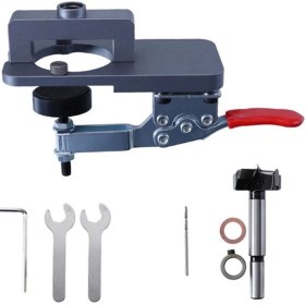 Resim Seeppitous Ahşap Işleme 35MM Delik Açıcı Menteşe Açıcı Kapı Dolapları Menteşe Bulucu Ahşap Çalışma Deliği Delme Kılavuzu Bulucu (Yurt Dışından) 