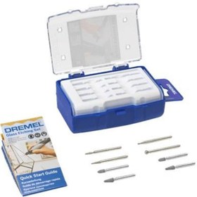 Resim Dremel 682 Cam İşleme Aksesuar Seti 8 Parça 