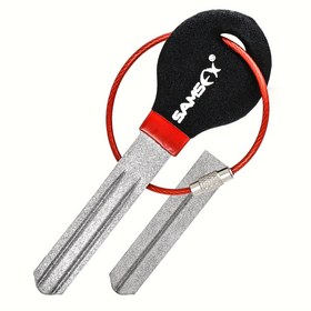 Resim Denenmiş ve Çift Test Edilmiş Balıkçılık Tutamağı Kesici, Çift Taraflı Üç Kanal Tasarımı, Kayıp Önleme İçin Tel Kordonu ile - SAMSFX, Paslanmaz Çelik, Bağımsızlık Günü, Noel, Şükran Günü, Yeni Yıl Hediyeleri, Balıkçılık Aksesuarları için İdeal 