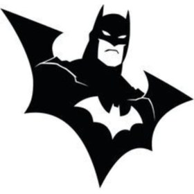 Resim Batman (Oto-Motor-Laptop-Duvar-Dekor) 10 x 9 cm 