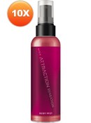Resim Avon Attraction Sensation Kadın Vücut Spreyi 100 Ml. Onlu Set 
