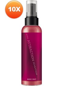 Resim Avon Attraction Sensation Kadın Vücut Spreyi 100 Ml. Onlu Set 