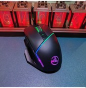 Resim Techbloom Hxsj A876pro Rgb Oyuncu Faresi Black Usb Dayanikli Ergonomik 1000hz 8 Tuslu Programlanabilir - 