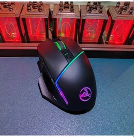 Resim Techbloom Hxsj A876pro Rgb Oyuncu Faresi Black Usb Dayanikli Ergonomik 1000hz 8 Tuslu Programlanabilir - 