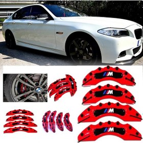 Resim Bmw F10///m Kırmızı 17-18-19-20 Janta Uyumlu 4.lü Kaliper Kapagı 