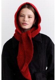 Resim Manuka Soft Dokulu Bağlamalı Başlık Kırmızı Aw25spk00003-30 Kırmızı 