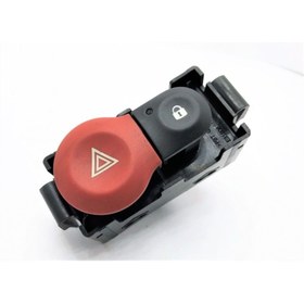 Resim parçazamanı Renault Modüs 2006 Sonrası Dörtlü Flaşör Düğmesi 6 Pin 