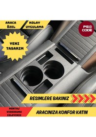 Resim Citroen Berlingo-peugeot Rifter-proace City-fiat Doblo-opel Combo Uyumlu Orta Konsol Bardaklık 001 