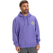 Resim Quiksilver Apog Heritage Hoodie Erkek Mor Sweatshirt 