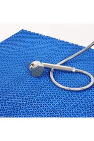 Resim Blue Home NEW Banyo Duş Havuz Zincir Mat Paspas Kaydırmaz Pvc Paspas / MAVİ / EBAT: 90 cm x 1 MT 