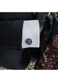 Resim Kişiye Özel Harfli Klasik Kol Düğmesi N11.495 