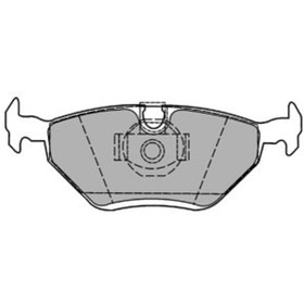 Resim Bmw 3 Compact 325 Ti 2001-2005 Delphi Arka Fren Balatası 